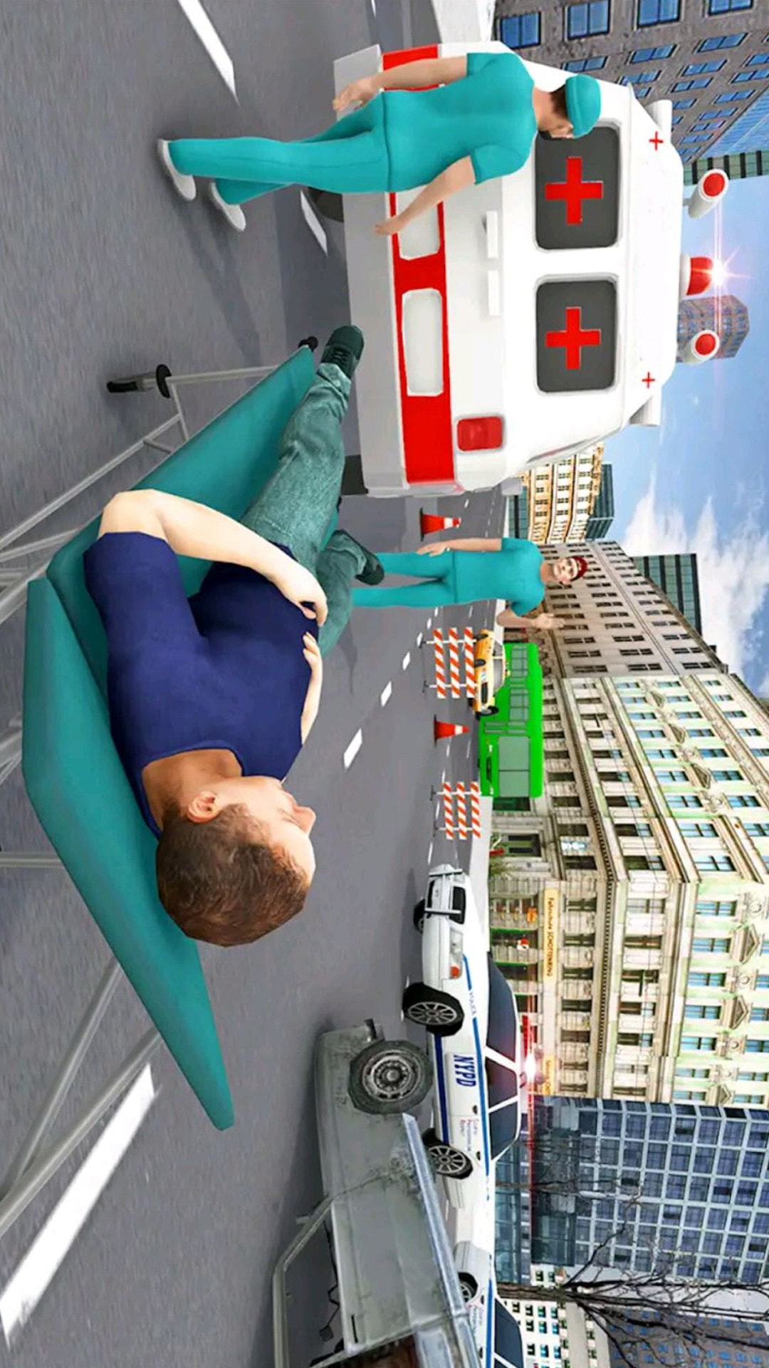 救护车模拟3D游戏