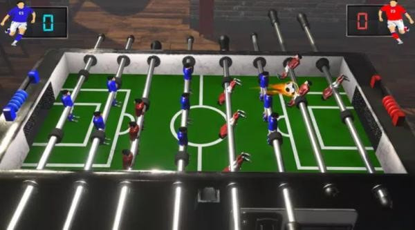 真实桌上足球Fossball 3D游戏