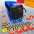 公交车停车模拟器(Police Bus Parking Game)免费手游app安卓下载