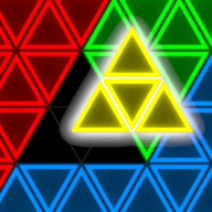 发光方块三角形拼图(Glow Block Puzzle)免广告下载