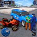 警察模拟器追捕行动(US Police Hummer Car Quad Bike Police Chase Games)下载安卓最新版