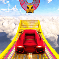 超级汽车特技巨型坡道免费版手游下载